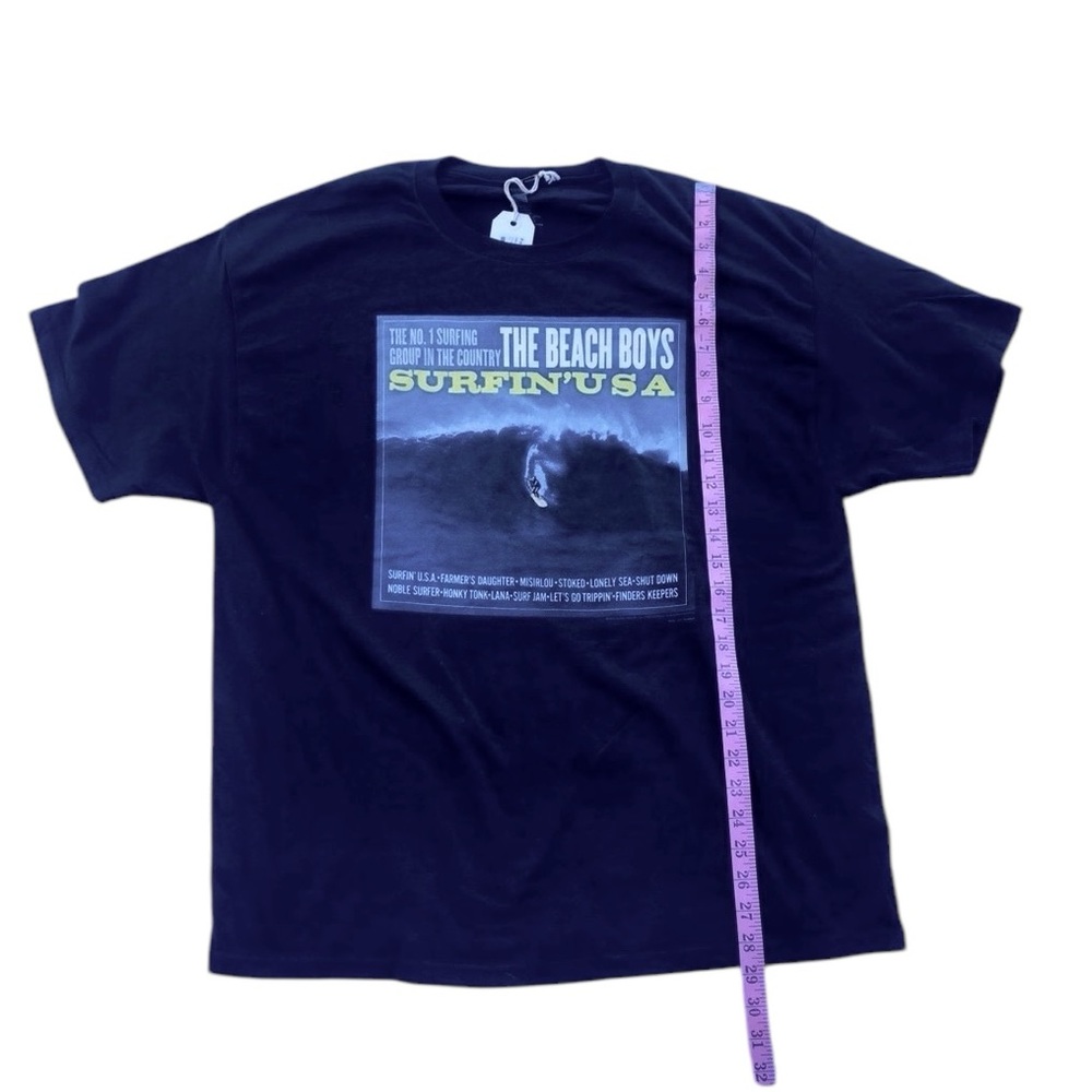 Limited Edition Surfer T-shirt Beach Boys Surfing in the USA Made on Maui - Picture 4 of 4